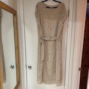 Roolee XXL Floral Cream Dress